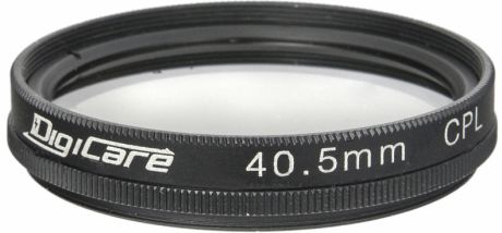 Светофильтр Digicare 40.5mm CPL поляризационный (черный)