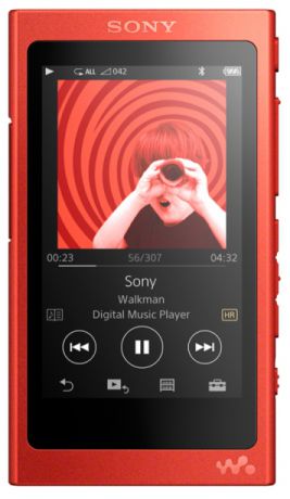 Плеер Sony NW-A37HN (красный)