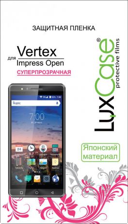 Защитная пленка Luxcase SP для Vertex Impress Open (глянцевая)