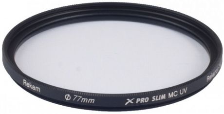 Светофильтр Rekam X PRO SLIM UV MC 77 мм (черный)