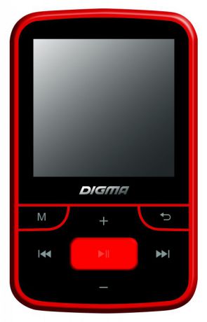 Медиаплеер Digma T3 8Gb (черно-красный)