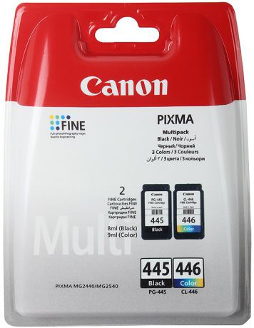 Картридж Canon PG-445/CL-446 Multipack (черный, цветной)