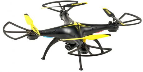 Радиоуправляемая игрушка Silverlit Квадрокоптер Спай Рэйсер 31 см (черно-желтый)