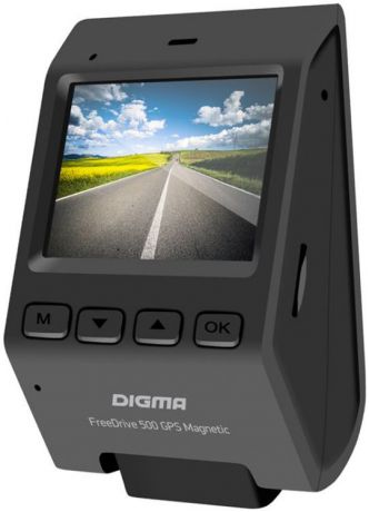 Видеорегистратор Digma FreeDrive 500 GPS Magnetic (черный)
