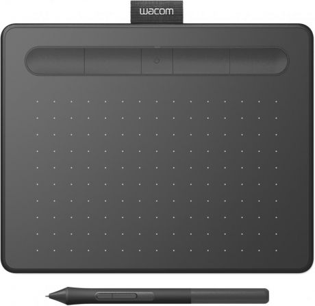 Графический планшет Wacom Intuos S Bluetooth (черный)