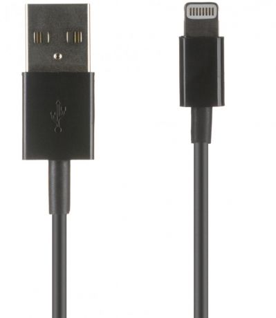 Кабель Qumo USB - 8pin MFI 1м (черный)