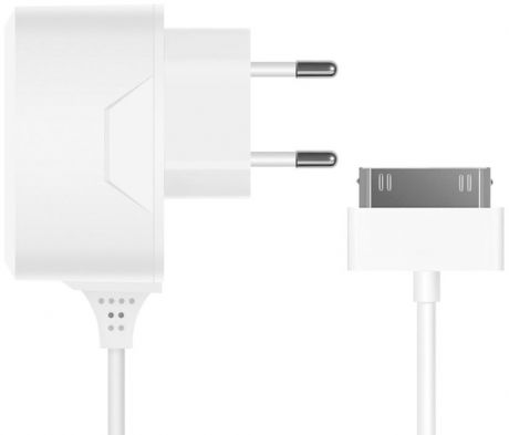 Сетевое зарядное устройство Prime Line 30-pin для Apple (белый)