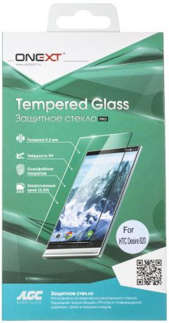 Защитное стекло Onext для HTC Desire 820 (глянцевое)