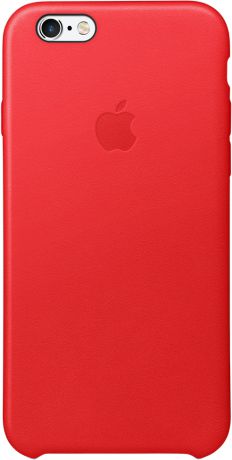 Клип-кейс Apple для iPhone 6/6S кожаный (красный)