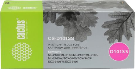 Картридж Cactus CS-D101S для Samsung ML-2160/2165/2167/2168/SCX-3400/3405 (черный)