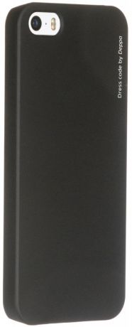 Клип-кейс Deppa Air Case для Apple iPhone SE/5/5S (черный)