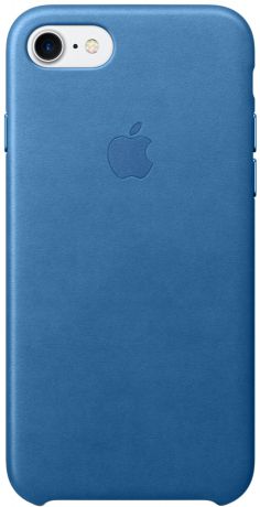 Клип-кейс Apple для iPhone 7/8 кожаный (синее море)