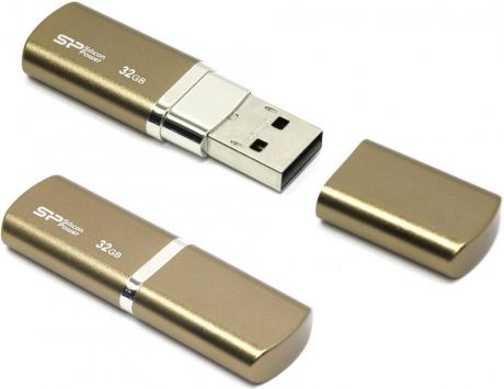 USB флешка Silicon Power LuxMini 720 32Gb (коричневый)