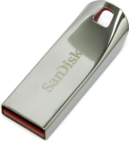 USB флешка SanDisk 32Gb Cruzer Force (серебристо-красный)