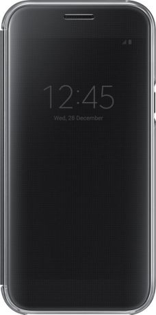 Чехол-книжка Samsung Clear View Cover EF-ZA520 для Galaxy A5 (2017) (черный)