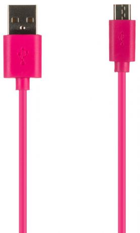 Кабель Red Line Classic micro-USB 1м (розовый)