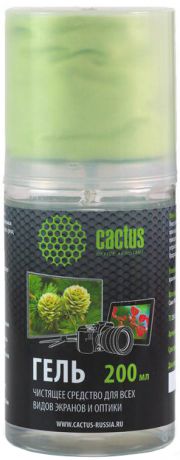 Чистящий набор Cactus CS-S3004 (салфетка + гель)