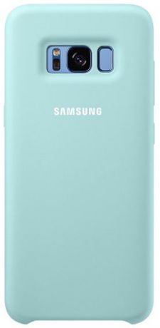 Клип-кейс Samsung Silicone для Galaxy S8 (голубой)