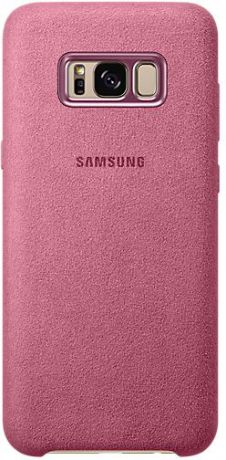 Клип-кейс Samsung Alcantara для Galaxy S8+ (розовый)