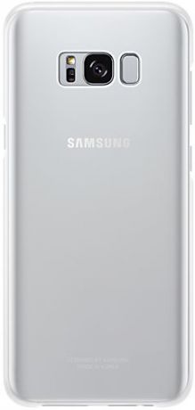 Клип-кейс Samsung Clear Cover для Galaxy S8+ (серебристый)