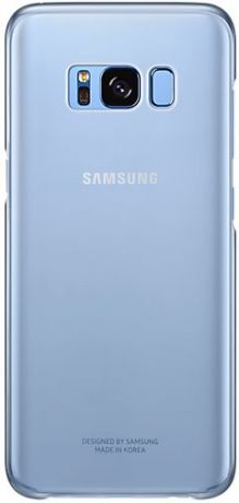 Клип-кейс Samsung Clear Cover для Galaxy S8 (голубой)