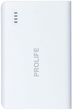 Портативное зарядное устройство Prolife PWB01-6000 6000мАч (белый)