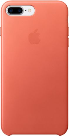 Клип-кейс Apple Leather Case для iPhone 7 Plus/8 Plus (розовая герань)
