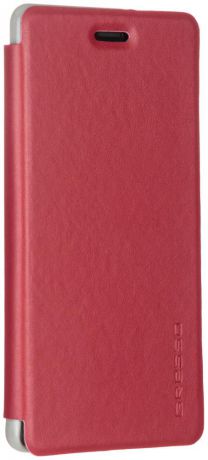 Чехол-книжка Gresso Atlant для Nokia 3 (бордовый)