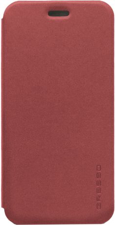 Чехол-книжка Gresso Atlant для Nokia 5 (бордовый)