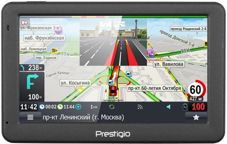 GPS-навигатор Prestigio GeoVision 5059 Progorod (темно-серый)