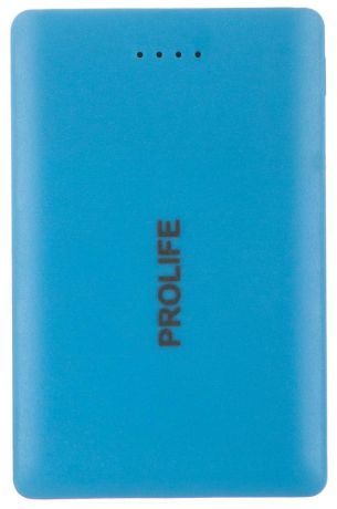 Портативное зарядное устройство Prolife PWB01-2500 2500мАч (голубой)