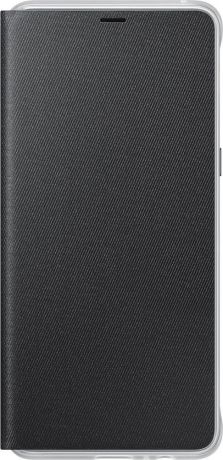 Чехол-книжка Samsung Neon Flip Cover для Galaxy A8+ (черный)