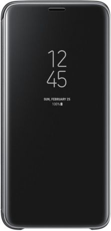 Чехол-книжка Samsung Clear View Standing EF-ZG960C для Galaxy S9 (черный)