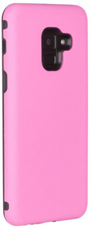 Клип-кейс Oxy Fashion для Samsung Galaxy A8 (2018) (розовый)
