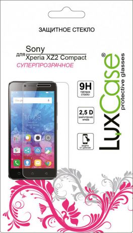 Защитное стекло Luxcase Glass для Sony Xperia XZ2 Compact (глянцевое)
