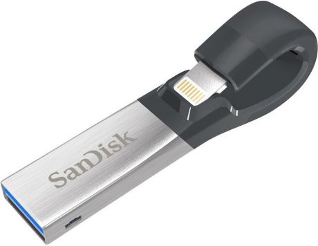 USB флешка SanDisk iXpand 64Gb (серебристый)
