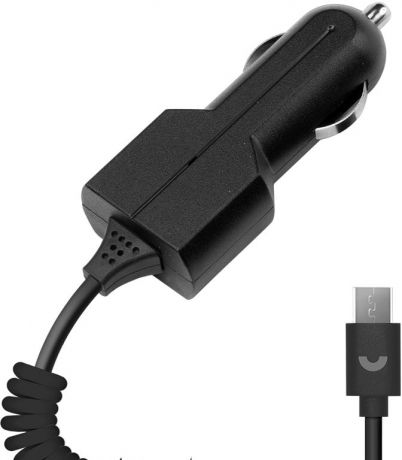 Автомобильное зарядное устройство Prime Line Micro USB, 1A (черный)