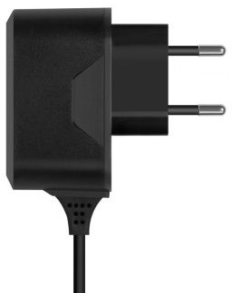 Сетевое зарядное устройство Prime Line mini USB 1А (черный)