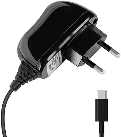 Сетевое зарядное устройство Deppa Classic USB-C 2.1A (черный)