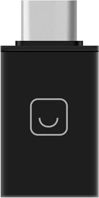 Адаптер Prime Line USB - USB Type-C (черный)