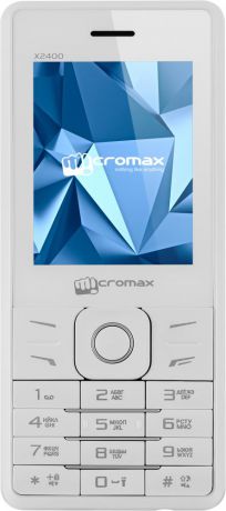 Мобильный телефон Micromax X2400 (белый)