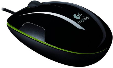 Мышь Logitech M150 (черно-зеленый)