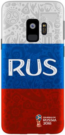 Клип-кейс Deppa FIFA для Samsung Galaxy S9 Flag Russia (триколор)
