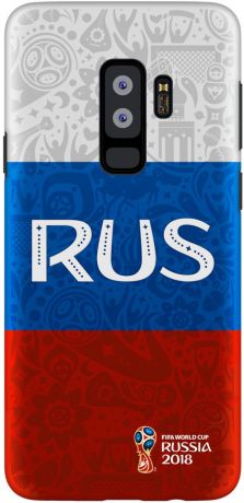 Клип-кейс Deppa FIFA для Samsung Galaxy S9+ Flag Russia (триколор)