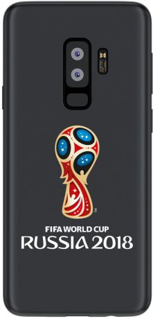 Клип-кейс Deppa FIFA для Samsung Galaxy S9+ Official Emblem (черный)