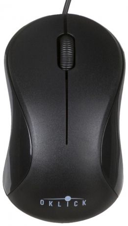 Мышь Oklick 115S Optical Mouse for Notebooks Black USB