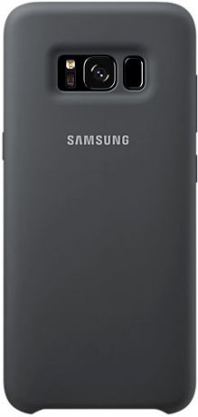 Клип-кейс Samsung Silicone Cover для Galaxy S8 (темно-серый)