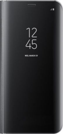 Чехол-книжка Samsung Clear View Standing EF-ZG955C для Galaxy S8+ (черный)