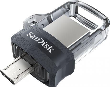 USB флешка SanDisk 3.0 SanDisk 16Gb Ultra Dual OTG (черный)