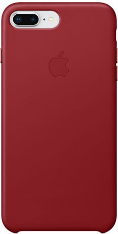 Клип-кейс Apple Leather Case для iPhone 7/8 Plus (красный)